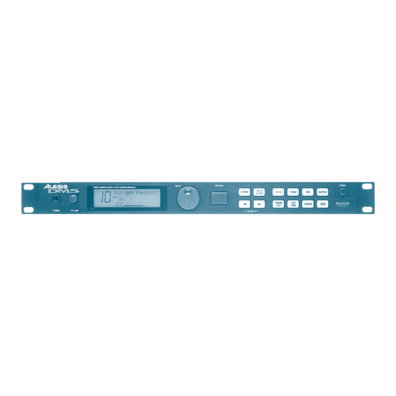 Alesis DM5 Guide D'installation Rapide